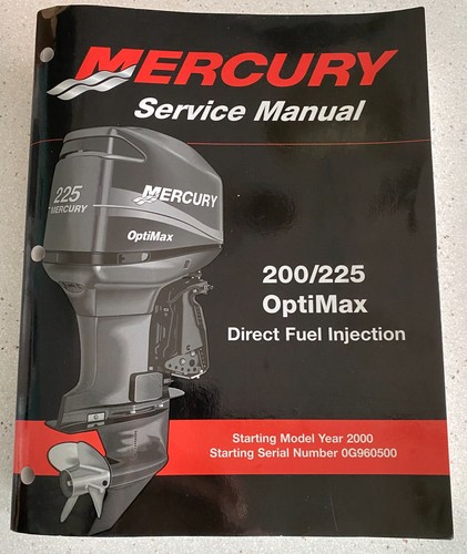 Mercury 200 225 optimax - mercury, 200/225